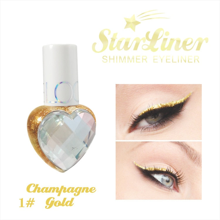 Shiny Pigment Liquid Glitter EyeLiners