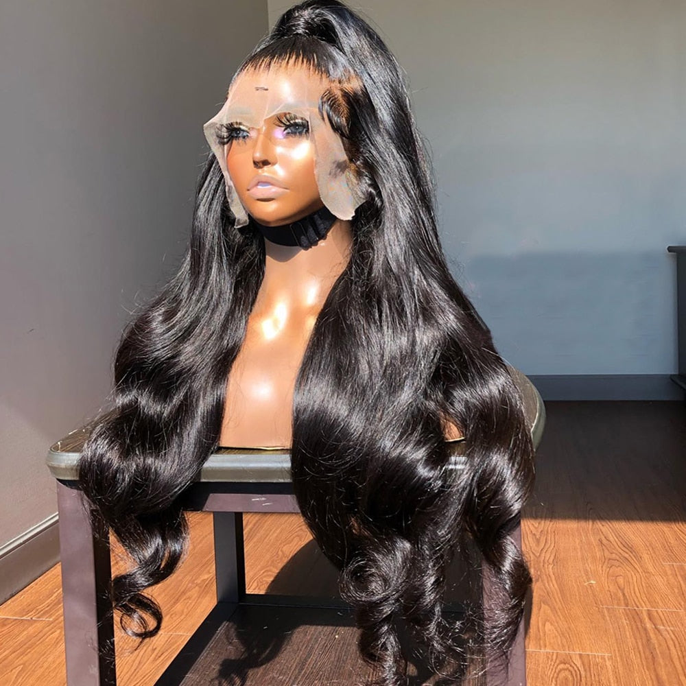 Brazilian Pre Plucked Body Wave 360 Full HD Human Hair Lace Wig