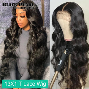 Human Hair Glueless Body Wave Lace Front Wigs