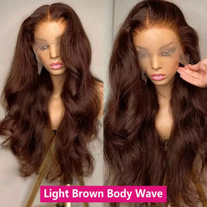 Pre Plucked Straight Hd Transparent Lace Front Wig