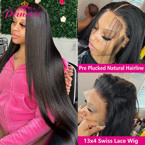 13x6 13x4 HD Lace Frontal Preplucked Glueless Human Hair Wig