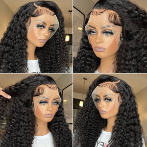 Brazilian Loose Deep Wave Human Hair Lace Front Wigs