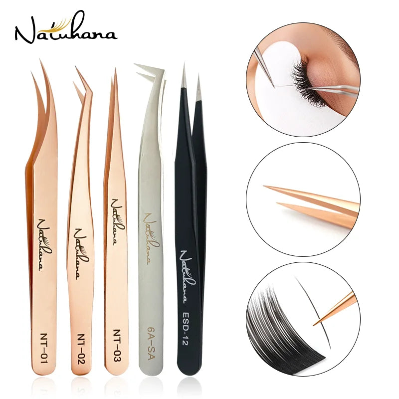 Anti-static Individual Eyelash Extension Tweezers