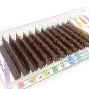 Auto Fans Colored Easy Fan Individual Mink Eyelash Extension