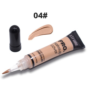 Waterproof Full Cover Dark Circles Cream Face Concealer Contouring Foundation