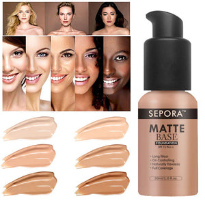 Long Lasting 30ml Matte Makeup Foundation Cream