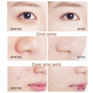 LAMEILA Eyes Face Concealer Liquid Cover Dark Circles Acne Natural Make up Effect Anti cernes Base Foundation Cream Cosmetics