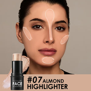 Glitter Illuminator Highlighter Makeup Stick Contouring Bronzer For Face