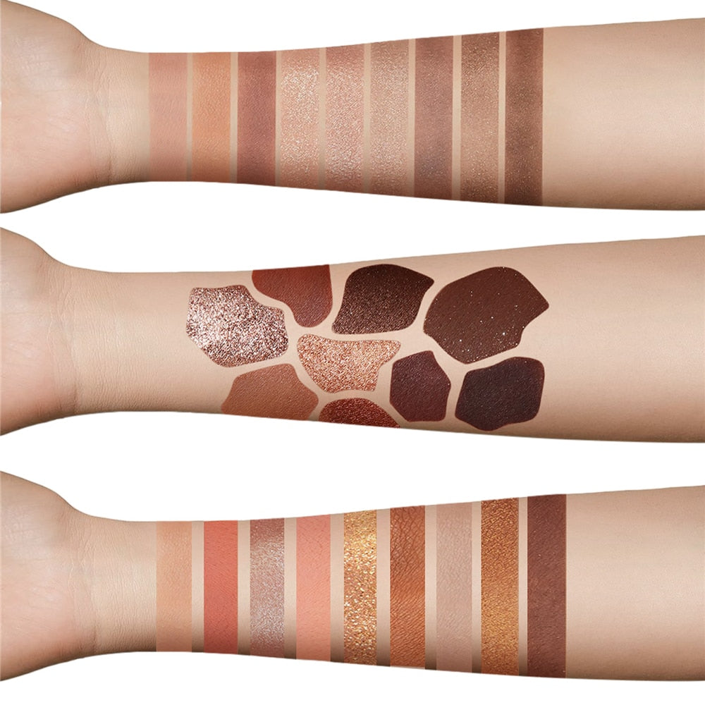9 Colors Waterproof Nude Shimmer Matte Eyeshadow Make Up Palette