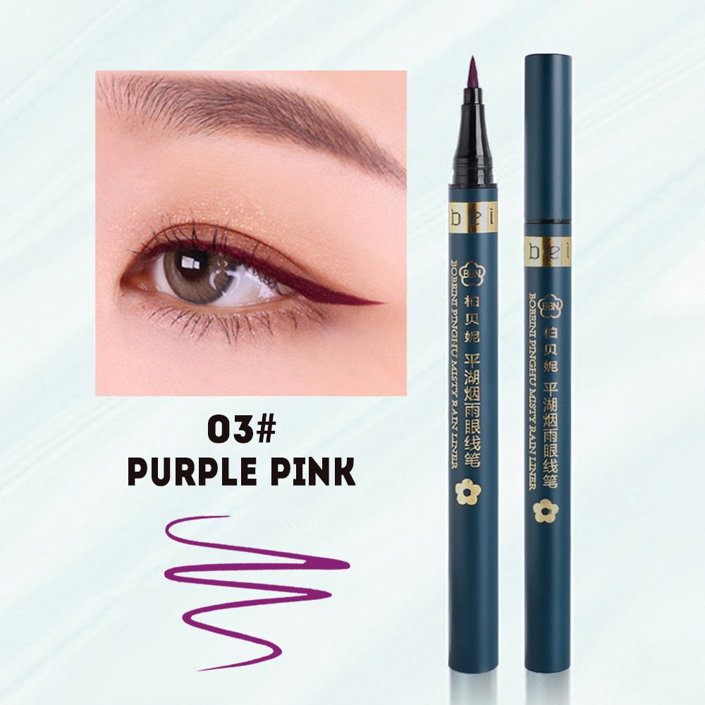 5 Colors Waterproof Matte Liquid Eyeliner Pencil