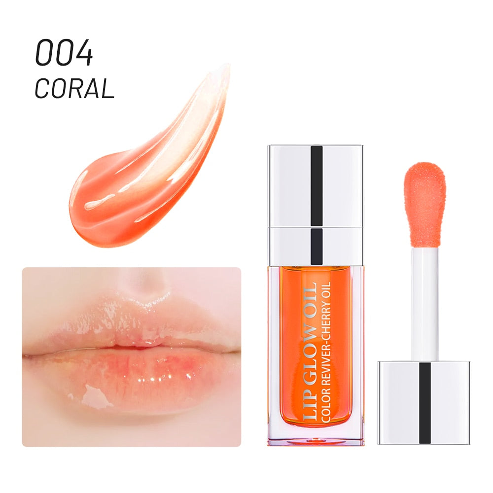 Crystal Jelly Moisturizing Lip Oil Plumping Lip Gloss Makeup