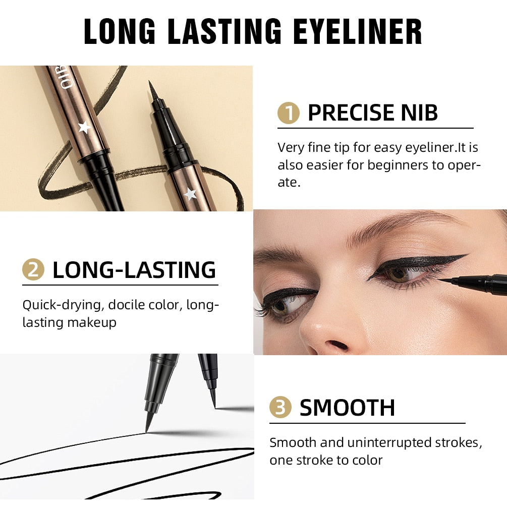 Water/ Smudge Proof Long Lasting Liquid Eyeliner Pencil