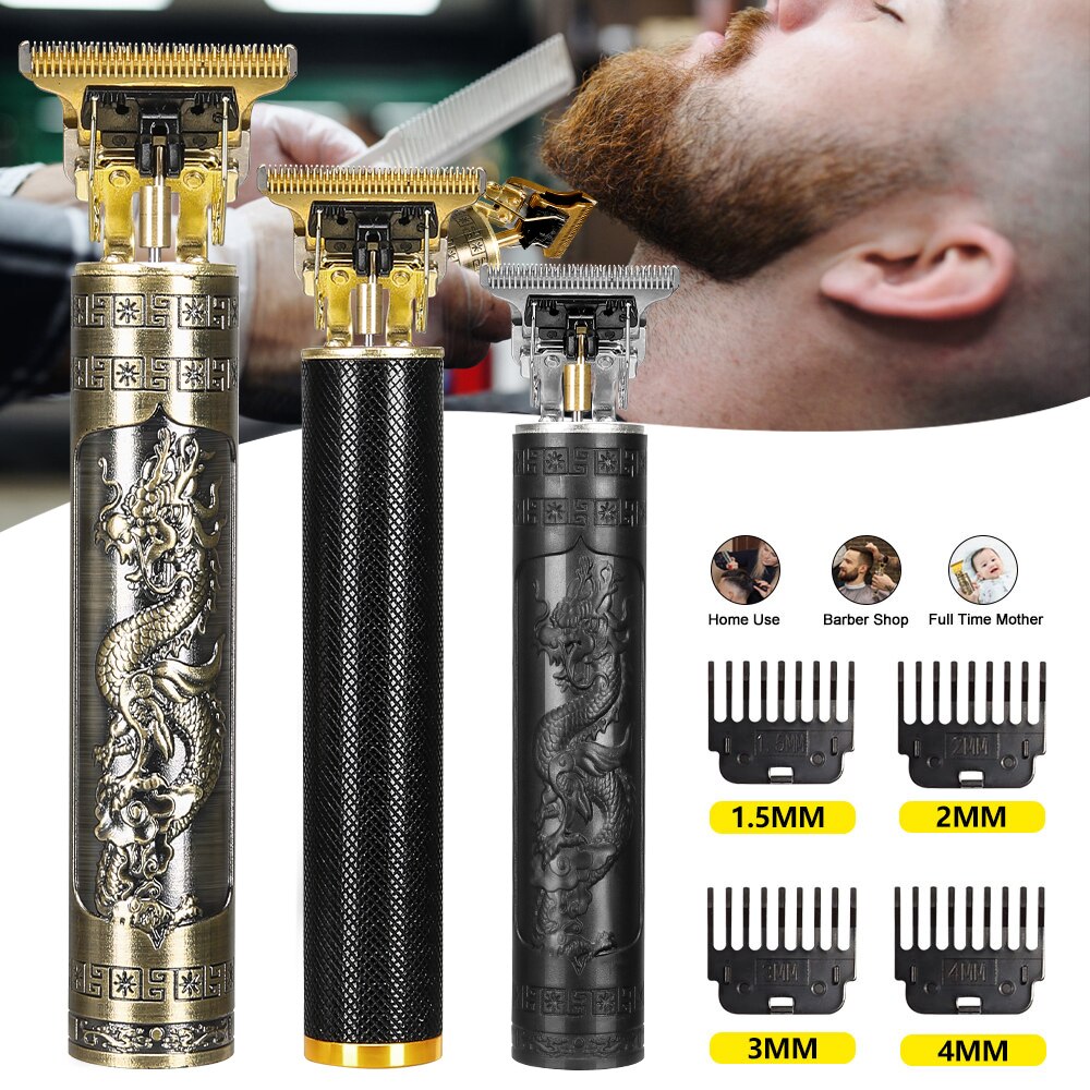 T9 USB Electric Rechargeable Hair/Beard Clipper