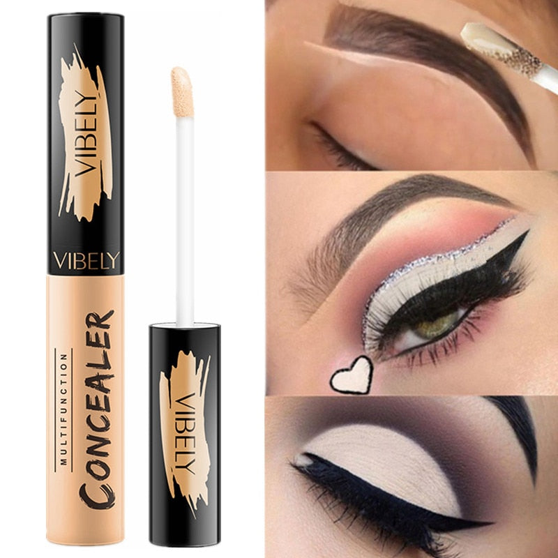 5 Color Eye Concealer Liquid Makeup Base Corrector Full Cover Blemish Eye Anti Dark Circle Concealer Cream Make Up Contour