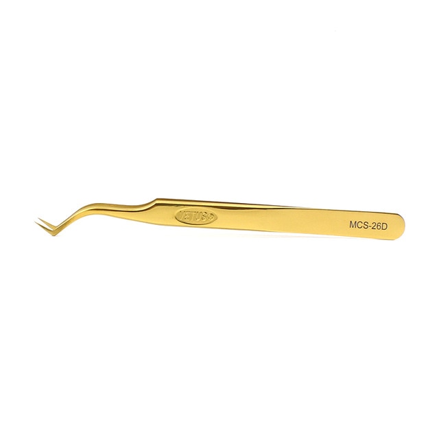 100% Vetus Original MCS Series New Style Premium Eyelashes Tweezers Ultra Fine Tip Improve for 3D 6D Lashes Extensions