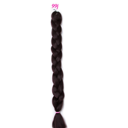 Synthetic Braiding Hair 82 inch 165g/pcs pure color Braid Bulk African Hair style Crochet Hair extensions,VERVES yaki texture