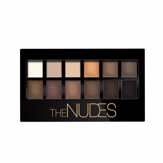 Cosmetic Matte Eye Shadow 12 Colors Make Up Set Nudes Pallete Eyeshadow Palette Brighten Drop Shipping Wholesale