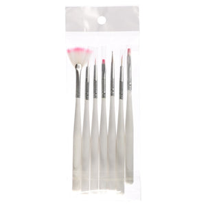 Nail Art Brush Set Manicure Tools Gradient Gel Nail Polish Builder Drawing Carving Ombre Brushes French Nail Design Painting Pen