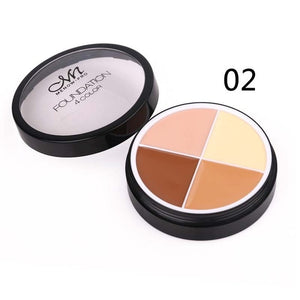4 Colors Face Makeup Concealer Oil Control Full Cover Long-lasting Moisturizing Repairing Clear Smooth Beauty Makeup Skin Care
