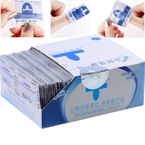 20pcs/60pcs/100Pcs Degreaser for Nails Gel Nail Polish Remover Wipes Napkins for Manicure Cleanser Nail Art UV Gel Remover