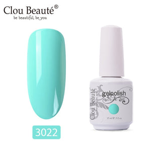 Clou Beaute Gel Nail Polish 439 Colors lakiery hybrydowe UV Gel vernis semi permanant uv Top Coat LED UV Gel Nail Polish Set