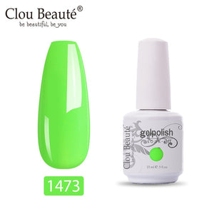 Clou Beaute Gel Nail Polish 439 Colors lakiery hybrydowe UV Gel vernis semi permanant uv Top Coat LED UV Gel Nail Polish Set