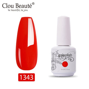 Clou Beaute Gel Nail Polish 439 Colors lakiery hybrydowe UV Gel vernis semi permanant uv Top Coat LED UV Gel Nail Polish Set