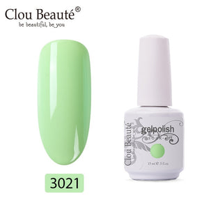 Clou Beaute Gel Nail Polish 439 Colors lakiery hybrydowe UV Gel vernis semi permanant uv Top Coat LED UV Gel Nail Polish Set