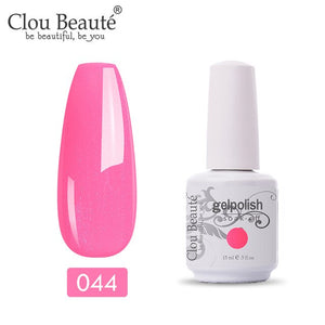 Clou Beaute Gel Nail Polish 439 Colors lakiery hybrydowe UV Gel vernis semi permanant uv Top Coat LED UV Gel Nail Polish Set