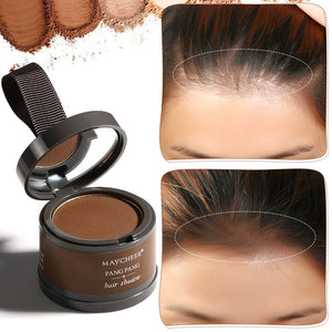 MAYCHEER Hair Shadow Powder Waterproof Hair Line Edge Control Powder Hair Line Shadow Root Cover Up Makeup Hair Concealer