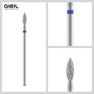 Diamond Nail Drill Milling Cutter Nail Art Drill Bit Cuticle Clean Cutter for Manicure Nail Files Electric Mills Burr Nail Tool