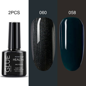 MORDDA 10ml Gel Nail Polish Glitter For Manicure set nail art Semi platium UV LED Lamp Nail varnishes Base top coat Gel lacquer
