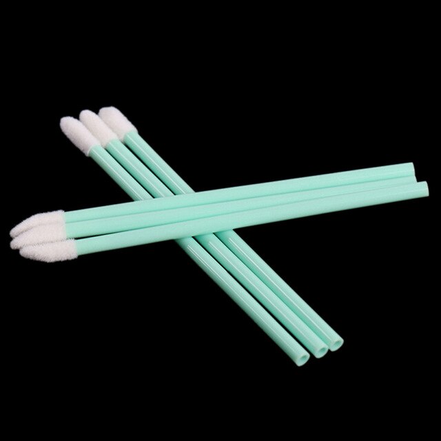 New 50pcs Maquillage Lip Make Up Disposable Brushes Pen Mascara Wands PVC Lipstick Brush Applicators Tool
