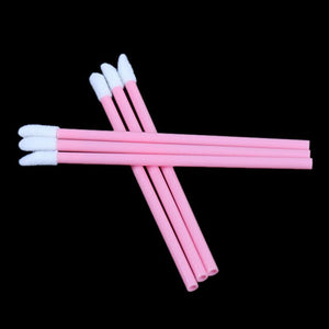 New 50pcs Maquillage Lip Make Up Disposable Brushes Pen Mascara Wands PVC Lipstick Brush Applicators Tool