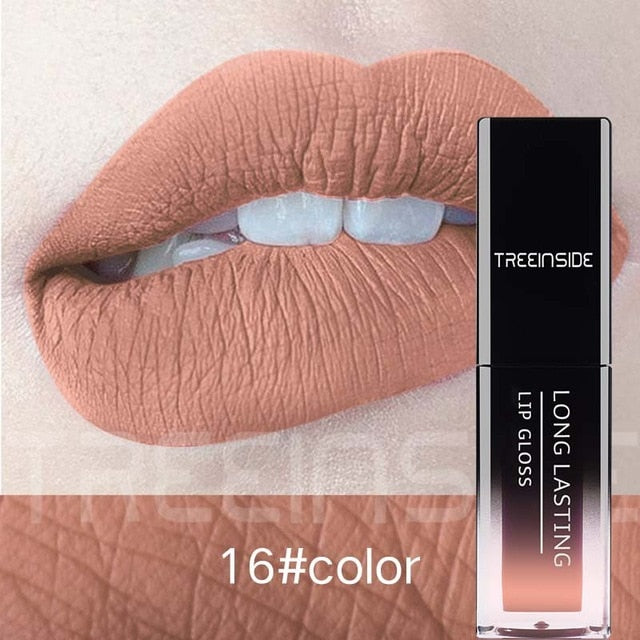 30 Color Liquid Lipstick Waterproof Long-lasting Lip Gloss Nude Red Purple Blue Black Super Matte Liquid Lipstick