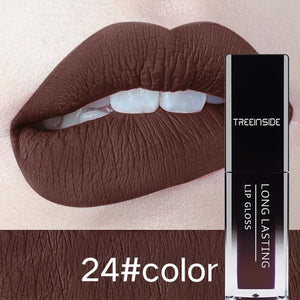 30 Color Liquid Lipstick Waterproof Long-lasting Lip Gloss Nude Red Purple Blue Black Super Matte Liquid Lipstick