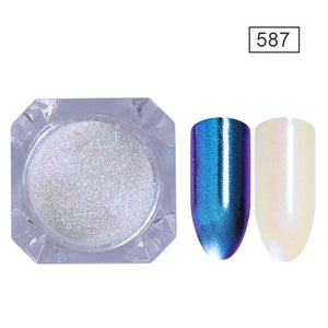 Mirror Sparkly Butterfly Nail Sequins Paillette Mixed Colors Nail Holographics Glitter 3D Flakes Slices Spangle Art Accessories