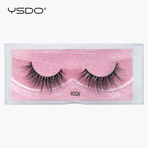 YSDO 10/20/30/40/50 Pairs Real Mink Lashes Wholesale Natural 3D Mink Eyelashes Makeup False Eyelashes In Bulk Wispy Lashes Cils