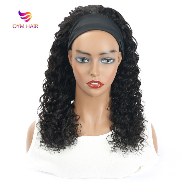 180 Density Headband Wig Human Hair Wigs 30 Inch Wig Glueless Brazilian Hair Wigs Remy  Human Hair Wigs for Black women