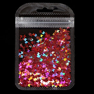 Holographic Sweet Love Heart Nail Glitter Flakes Shining Sequin For Nail Art Paillette Manicure 3D DIY Nail Art Decorations