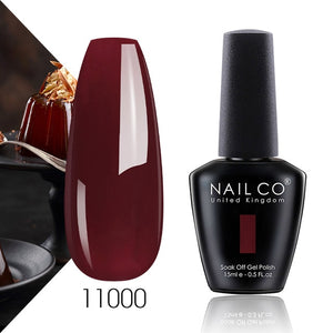 NAILCO 15ml Camel Coffee Chocolate Brown Colors Series Gel Varnish DIY Gel Nail Polish Nail Art Manicure Gellak Design Lacquer