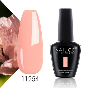 NAILCO 15ml Camel Coffee Chocolate Brown Colors Series Gel Varnish DIY Gel Nail Polish Nail Art Manicure Gellak Design Lacquer