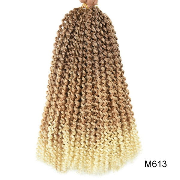 TOMO Passion Twist Crochet Hair Synthetic Braiding Hair Extensions 14 18 22Inch 22Strands Spring Twist 80g/Pack Long Black Brown