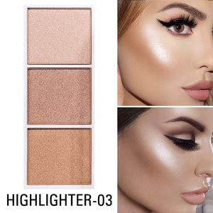 SACE LADY Highlighter Palette Makeup Contour Powder Matte Face Bronzer Make Up Pallete Cosmetics Wholesale