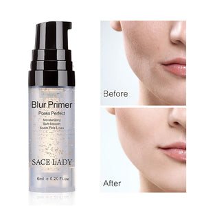 Facial Base Primer Makeup Oil Control Matte Make Up Face Base Cream 24K Gold Professional Pores Foundation Primer Cosmetic TSLM1