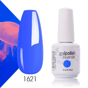 Arte Clavo Nude Colors Series 15ml UV Gel Nail Polish Gel Lacquer Varnish  Nail Paint Top UV LED Gel Nail Art Hybrid Soak Off
