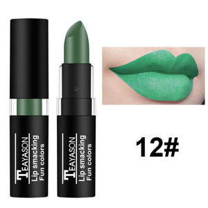 TEAYASON 12 Color Lipstick Make Up Waterproof Lasting Sexy Red Lipstick Matte Lipstick Makeup Cosmetics TSLM1