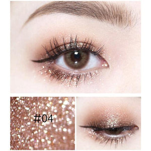 Non-blooming Pearle Glitter Liquid Eyeshadow Women Girl Charm Big Eyes Makeup Lasting Waterproof Pigment Cosmetics Make Up Woman