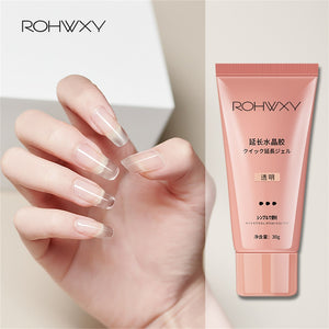 ROHWXY UV Builder Gel For Nail Extension Poly UV Nail Gel Polish For Manicure Tools 30/15ML UV Gel Varnish For Nails Art Design