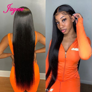 32inch Lace Front Wig Straight Lace Front Human Hair Wigs Brazilian 36Inch Long Human Hair Wig Frontal Wig 13x4 Pre Plucked 150%